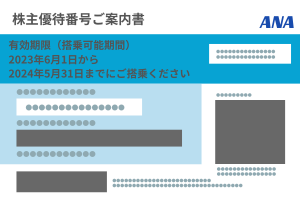 ANA 全日空 株主優待券 4枚セット